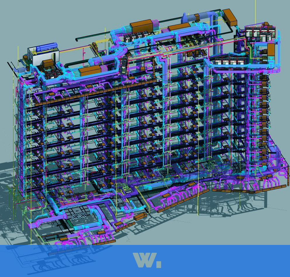 BIM w HVAC projektowanie 3D w Revit w wentylachach i klimatyzacjach.