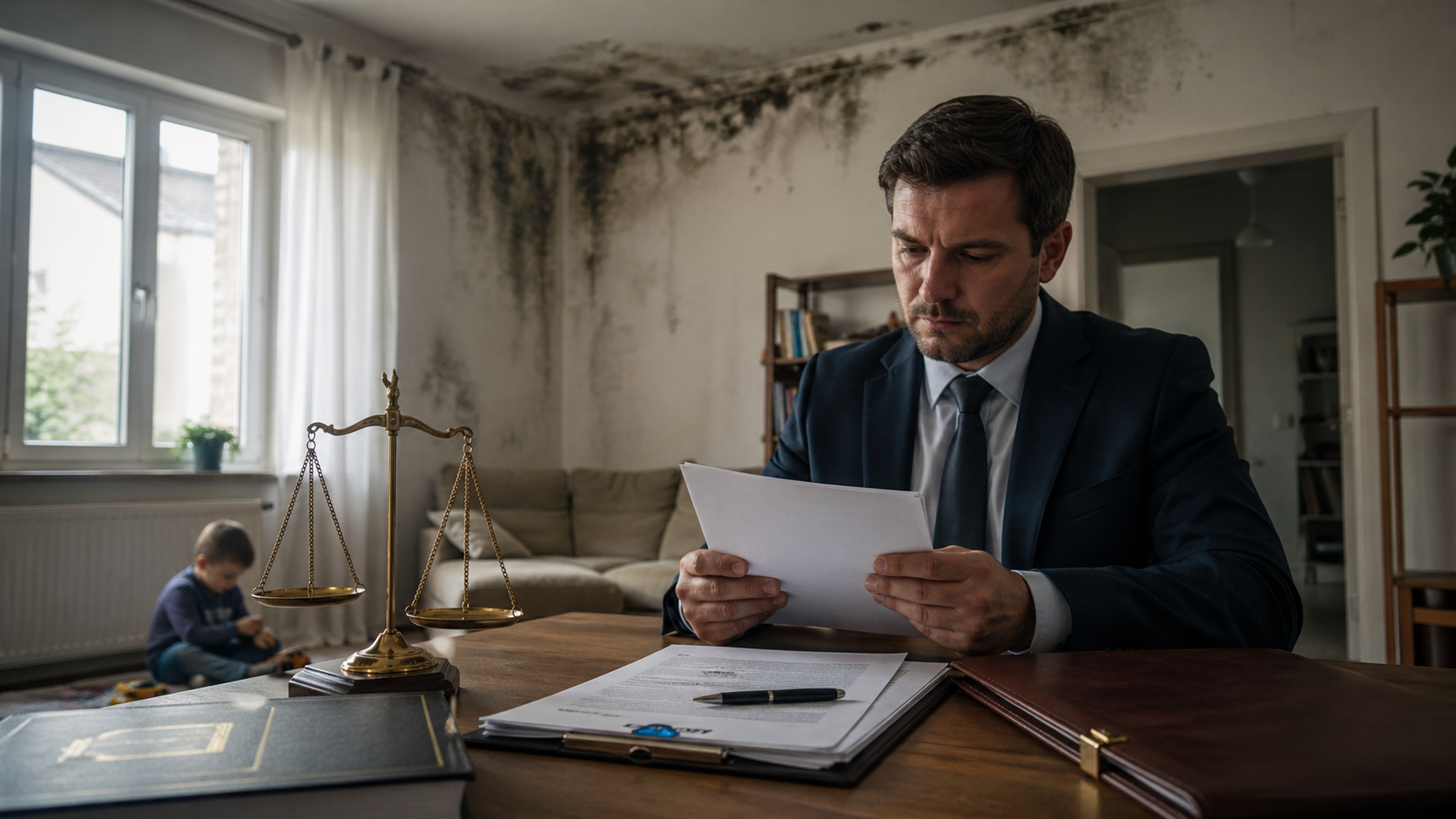 Prawo Awaaba, wilgoć i pleśń w mieszkaniu.